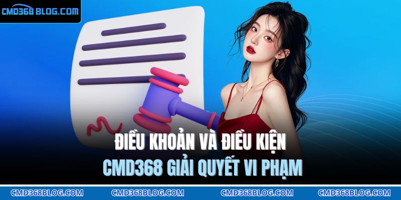 Điều khoản và điều kiện CMD368 giải quyết vi phạm